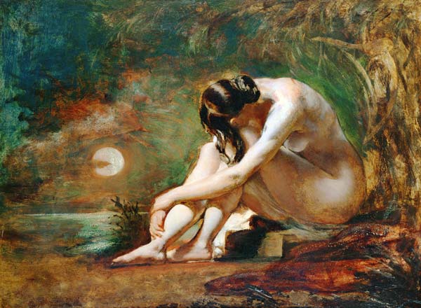 Moonlit Nude von William Etty