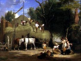 Stacking Hay 1840