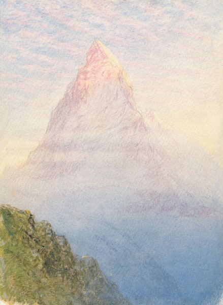 The Matterhorn von William Gersham Collingwood