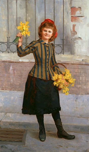 A Portrait of Miss Gertie Miller von William H. Parkinson