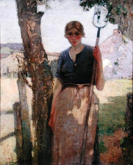 The Farm Girl von William Hanna Clarke