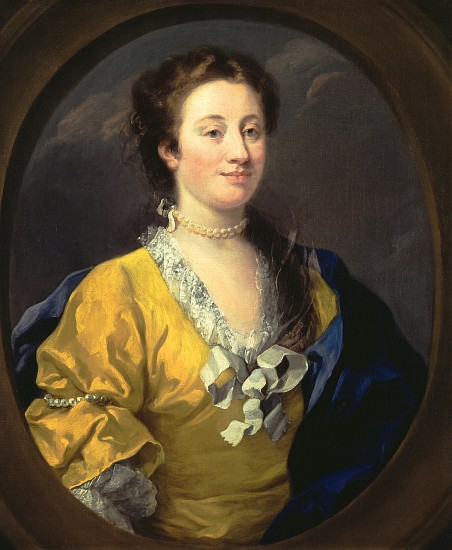 Portrait of a Lady von William Hogarth