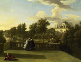 W.Hogarth, Chiswick House, 1741.