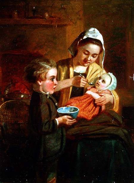 Feeding the Baby von William I Bromley