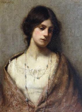 Halbportrait einer Dame 1905