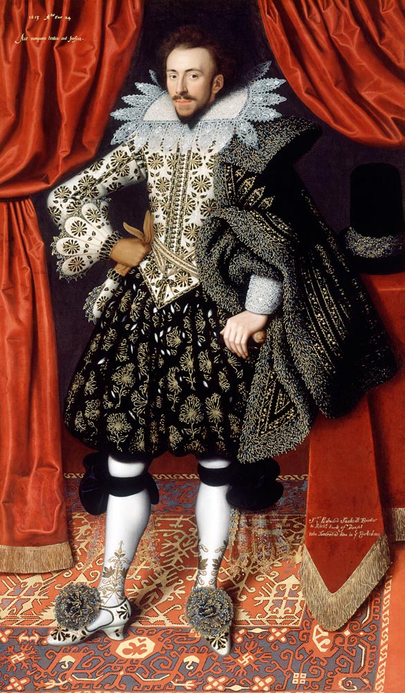 Edward Sackville, 4th Earl of Dorset (1590-1652) von William Larkin