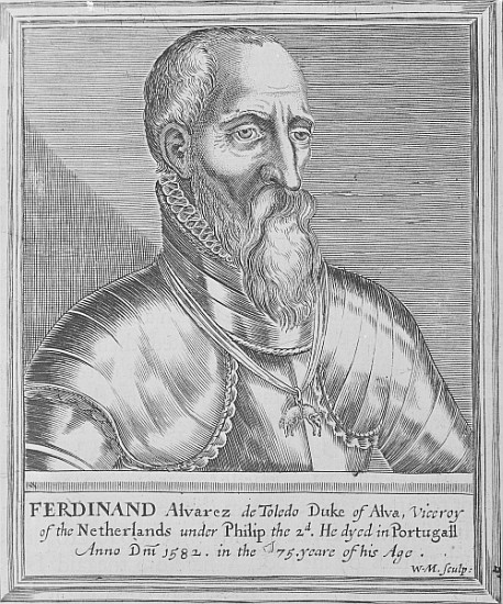 Fernando Alvarez de Toledo, 3rd Duke of Alba von William Marshall