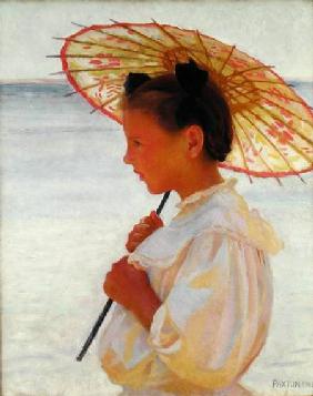 Girl with a Chinese Parasol 1908