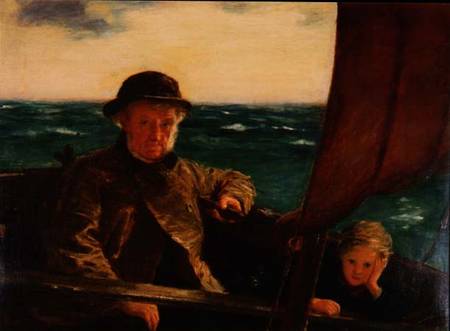 Father is at the Helm von William McTaggart
