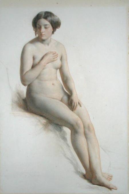 Nude Study of a Girl von William Mulready