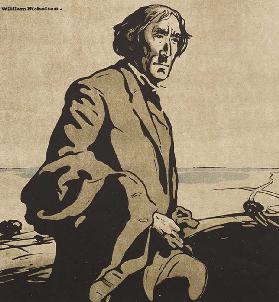 Porträt von Sir Henry Irving, aus "Zwölf Porträts", Erste Serie, 1899 1899