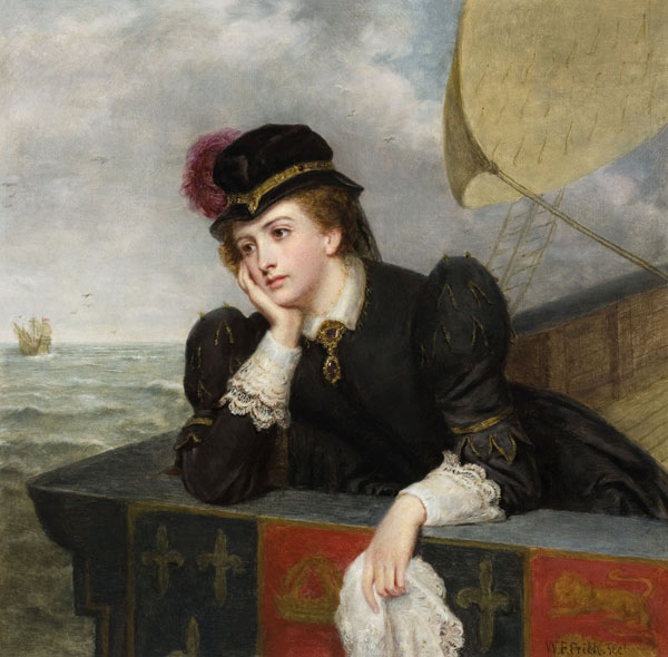 Mary Stuart returning from France von William Powel Frith