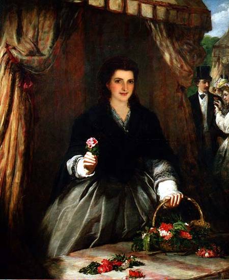 The Flower Seller von William Powel Frith