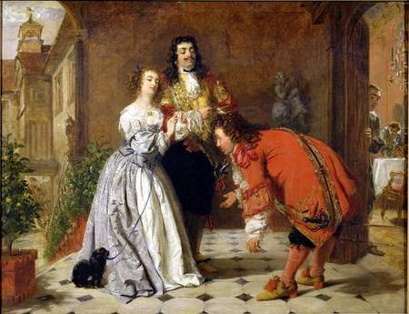 Scene from Moliere's 'The Would-be Gentleman' von William Powel Frith