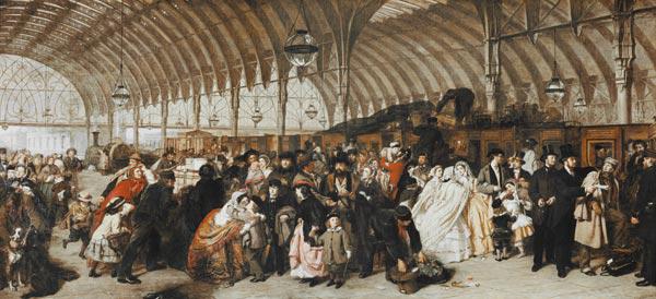 The Railway Station 1862