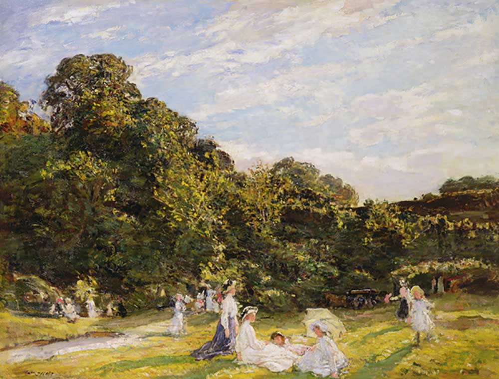 Picknick auf Hampstead Heath von William Russell