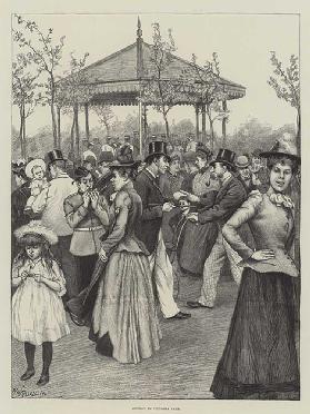 Sonntag im Victoria Park 1892