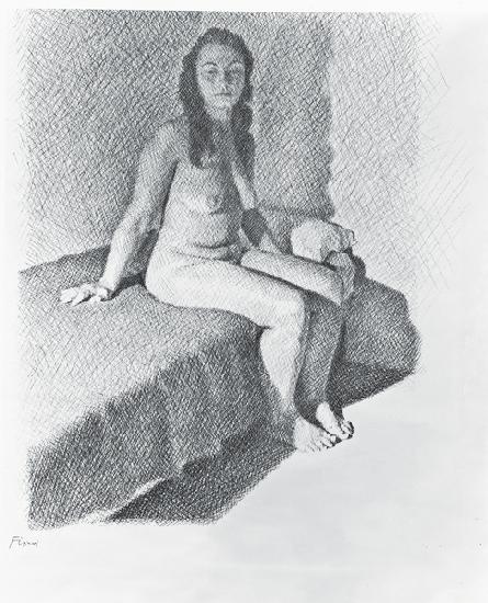 Seated Nude, c.1968-74 1968