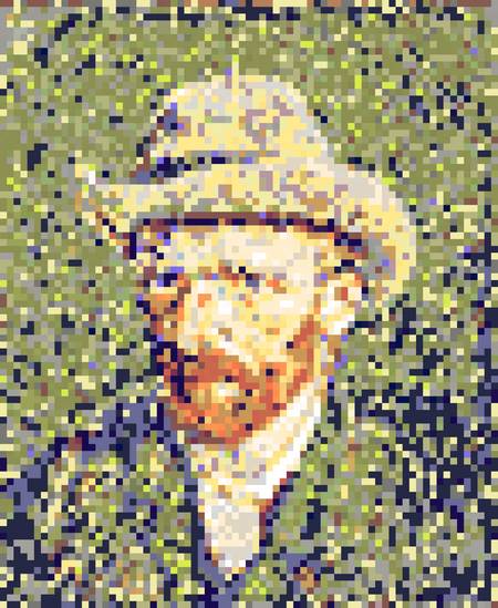 Vincent van Gogh Self-portrait 4 2023