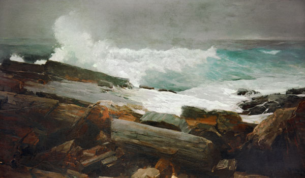 Sturmgepeitscht von Winslow Homer