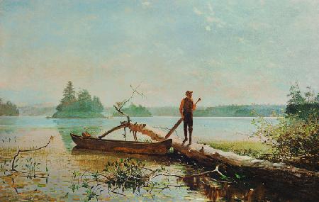 “An Adirondack Lake” Ein See in den Adirondacks