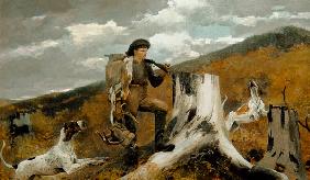 The Hunter and his Dogs 1891