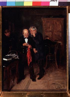 Ein vertrauliches Gespräch 1884