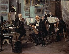 Das Quartett. von Wladimir Jegorowitsch Makowski