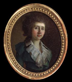 Porträt des Schriftstellers Wassili W. Kapnist (1757/8-1823)