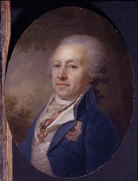 Porträt von Baron Alexei Iwanowitsch Wassiljew (1742-1807) 1794