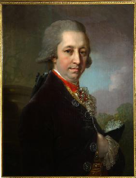 Porträt von Iwan Michailowitsch Jakowlew 1800
