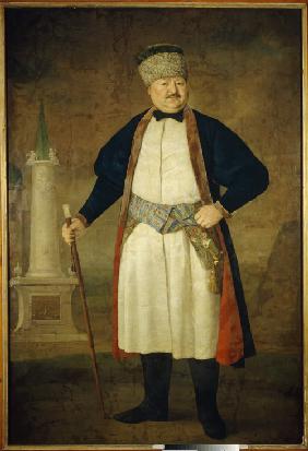 Porträt von Pawel Jakowlewitsch Rudenko 1778
