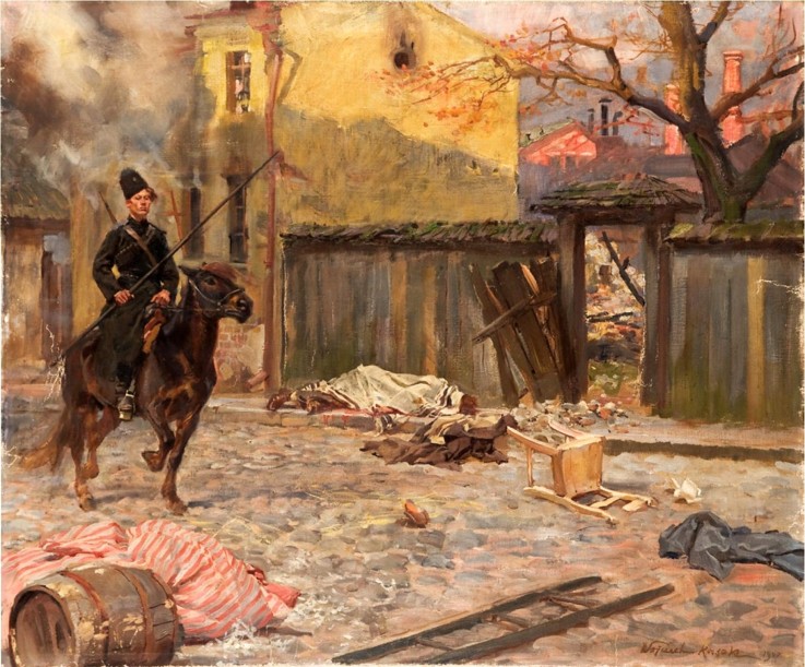 Pogrom von Wojciech Kossak
