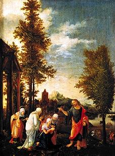 Christi Abschied von Maria. 1519
