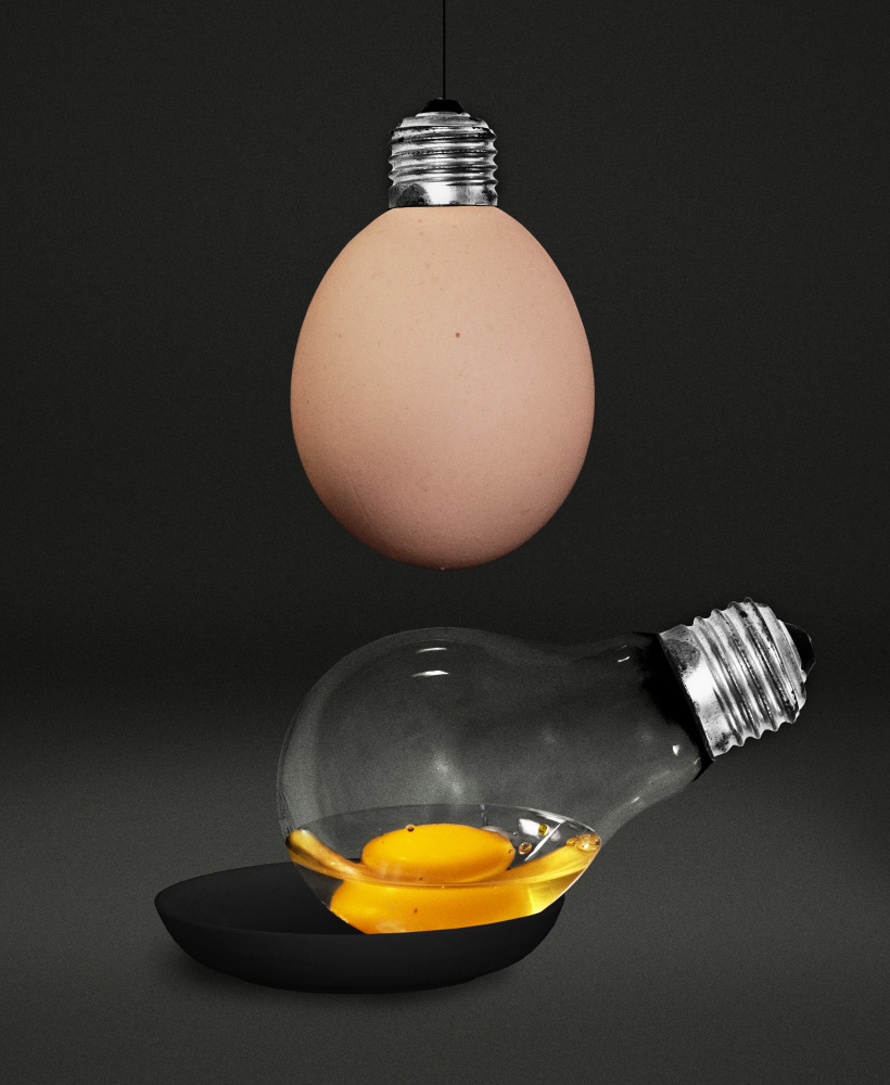 Ist es eine Lampe oder ein Ei? von XibiaoHuang