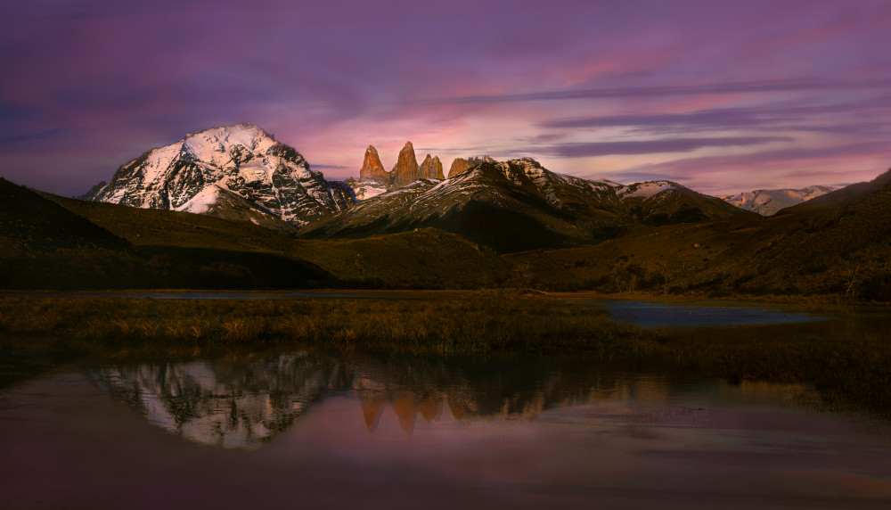 Schönheit von Torres Del Paine von Yanny Liu