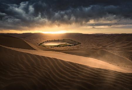 Gewitter in der Wüste
