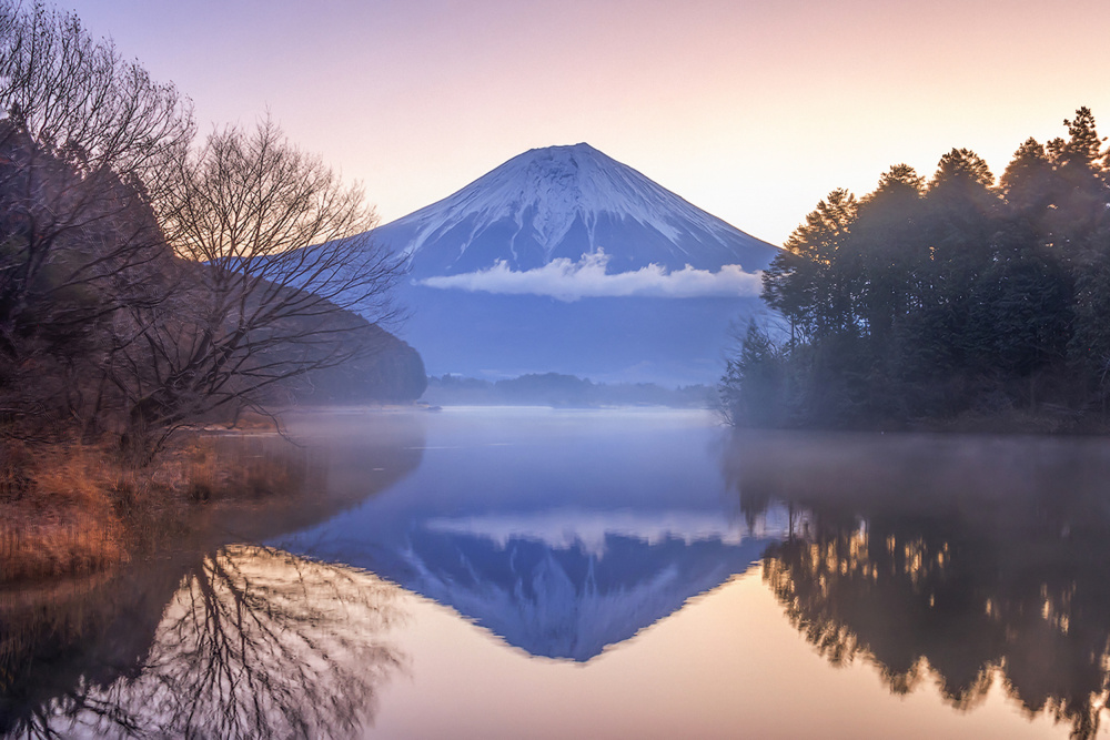 Mt. Fuji im Winter von Yun Thwaits