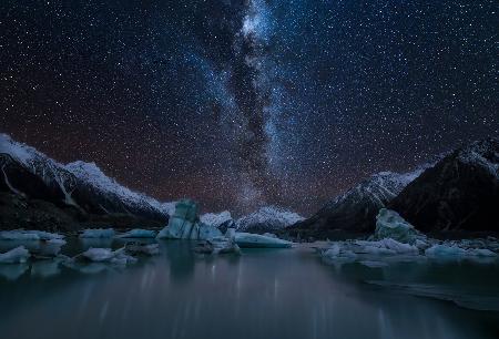 Milchstraße über Mt. Cook