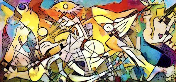 Hommage an Picasso (5) von zamart