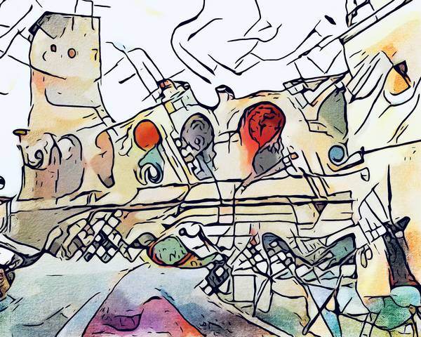 Kandinsky trifft Arles, Motiv 2 von zamart