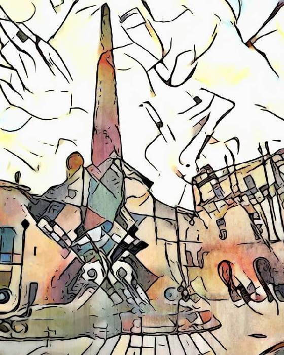 Kandinsky trifft Arles, Motiv 4 von zamart