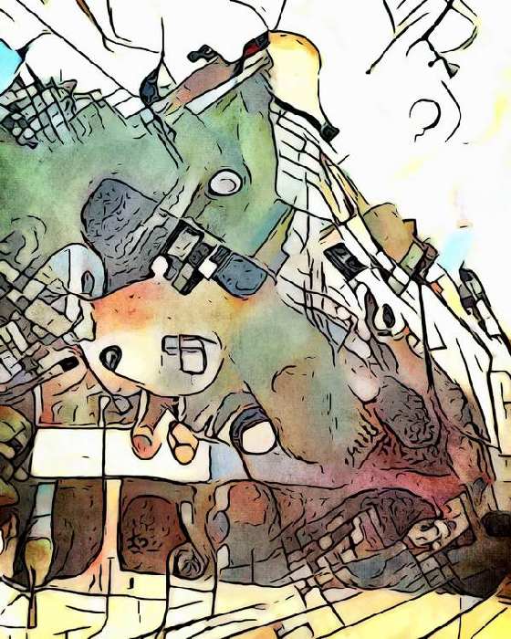 Kandinsky trifft Hundertwasser, Wien, Motiv 2 von zamart