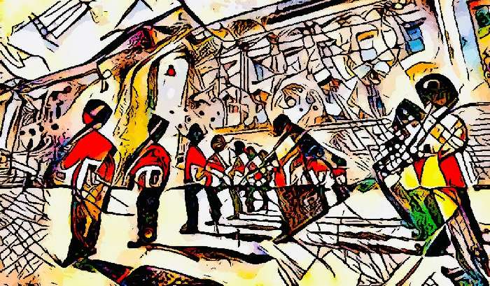 Kandinsky trifft London 1 von zamart