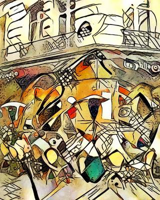 Kandinsky trifft Paris 3 von zamart