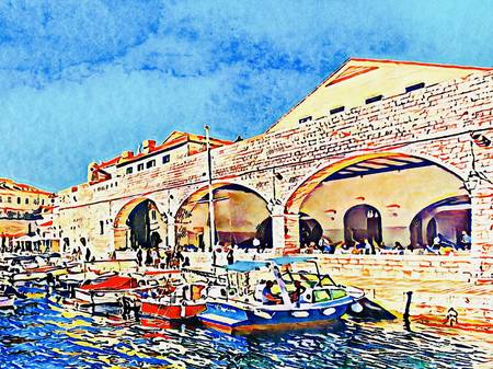 Dubrovnik, am Hafen 2021
