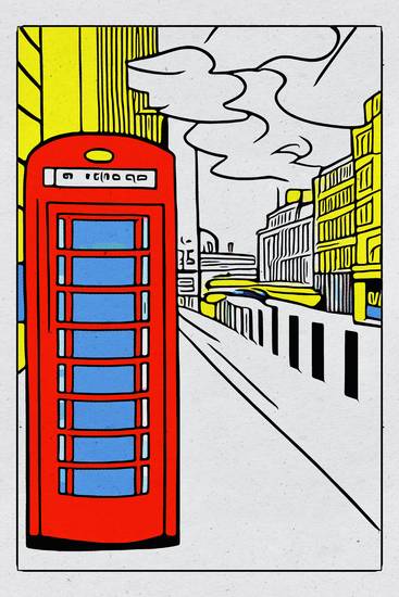 Telefonat in London 2023