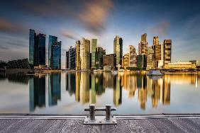 Golden Morning in SIngapore